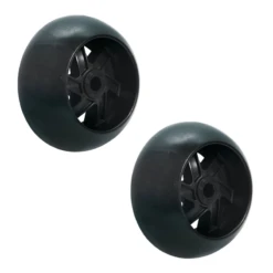 John Deere Husqvarna/AYP/Ariens/Snapper 5" Universal Gauge Deck Wheel Set Of (2) 188606, 14035, 21546267, 705051