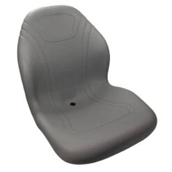 John Deere STENS Universal Fit 21" High Back Cushioned Ride-on Seat (Grey) 420-100