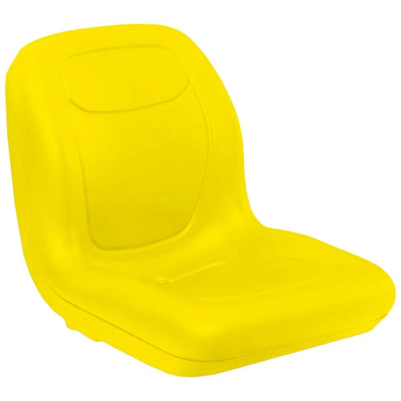 John Deere Multi-Fit Deluxe 18" High Back Cushioned Ride-on Seat (Yellow) AM129969, AM121752 1 John Deere Multi-Fit Deluxe 18" High Back Cushioned Ride-on Seat (Yellow) AM129969, AM121752