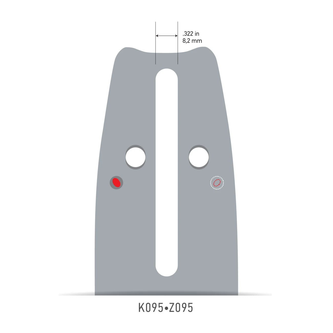 Oregon Chainsaw 20" Guide Bar 3/8" .058" D024 Mount RSN PowerCut™ 208RNDD024 2 Oregon Chainsaw 20" Guide Bar 3/8" .058" D024 Mount RSN PowerCut™ 208RNDD024 - Image 2