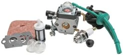 Stihl Trimmer FS38/FS45/FS46/FS55/FS76 Carburettor, Line, Spark Plug Assembly Kit 4137 120 0600