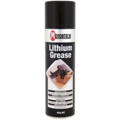 Motortech Lithium Spray Grease 400g Can MT107