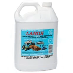 Lanox Heavy Duty Anti-Moisture Anti-Corrosion Lubricant 5L Bottle JM383