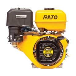 Rato 15hp Horizontal Shaft OHV Engine - 25.4mm (1") Keyed Crankshaft R420