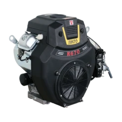 Rato 22hp V-Twin Horizontal Shaft OHV Engine - 25.4mm (1") Keyed Crankshaft R670D