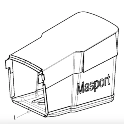 Masport Genuine 21" Fabric Mower Catcher Bag Assy. 574827