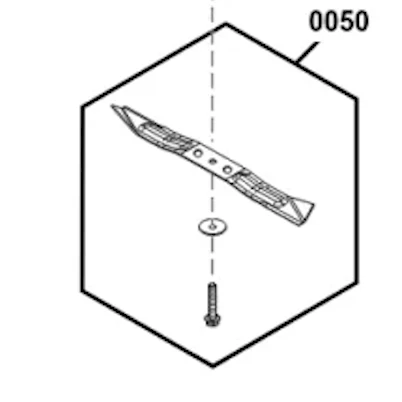 Victa Genuine 18" 18V Twin 1200W Battery Mower Blade Bar, Bolt And Washer Kit 80116420 1 Victa Genuine 18" 18V Twin 1200W Battery Mower Blade Bar, Bolt And Washer Kit 80116420