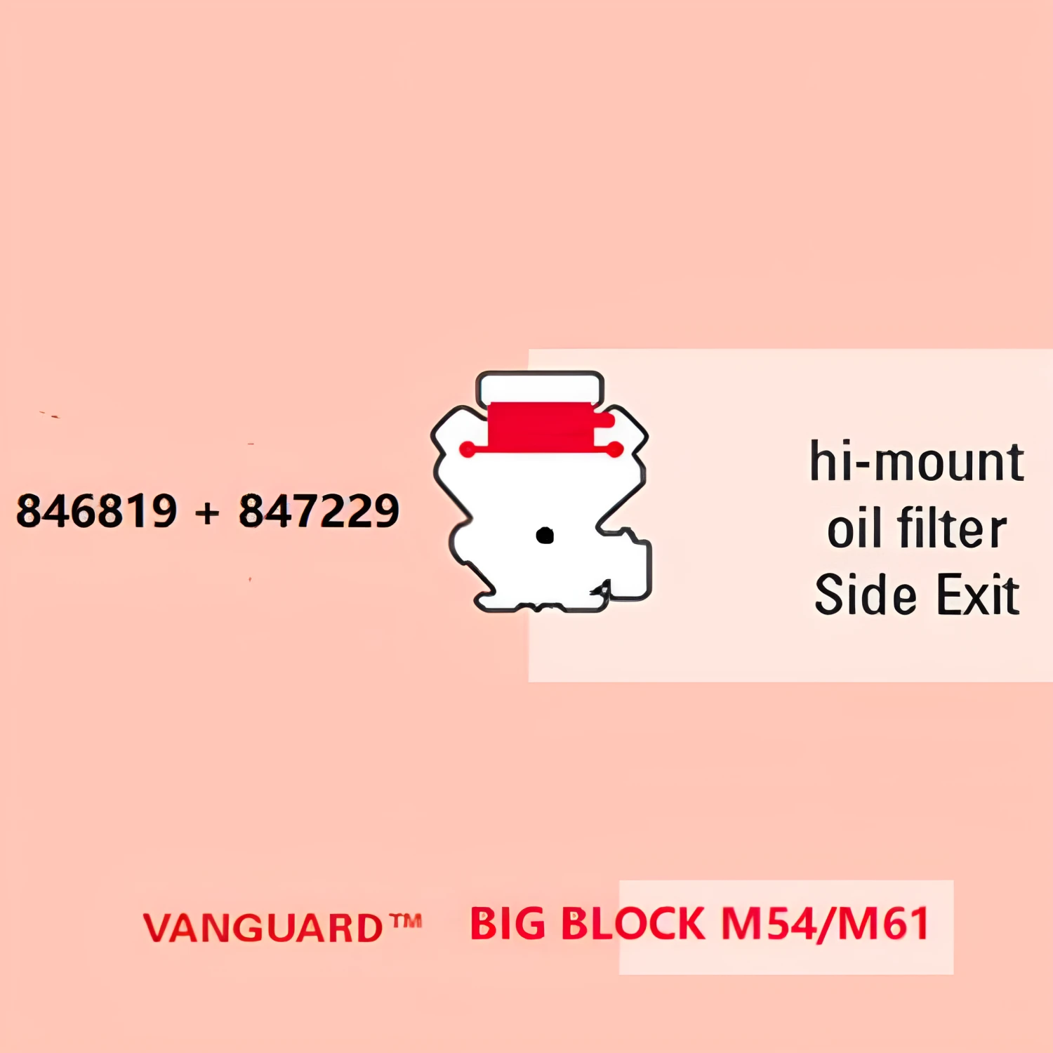 Briggs & Stratton 27-40hp Vanguard™ V-Twin High-Mount Oil Filer Side Exist Muffler 846819 3 Briggs & Stratton 27-40hp Vanguard™ V-Twin High-Mount Oil Filer Side Exist Muffler 846819 - Image 3
