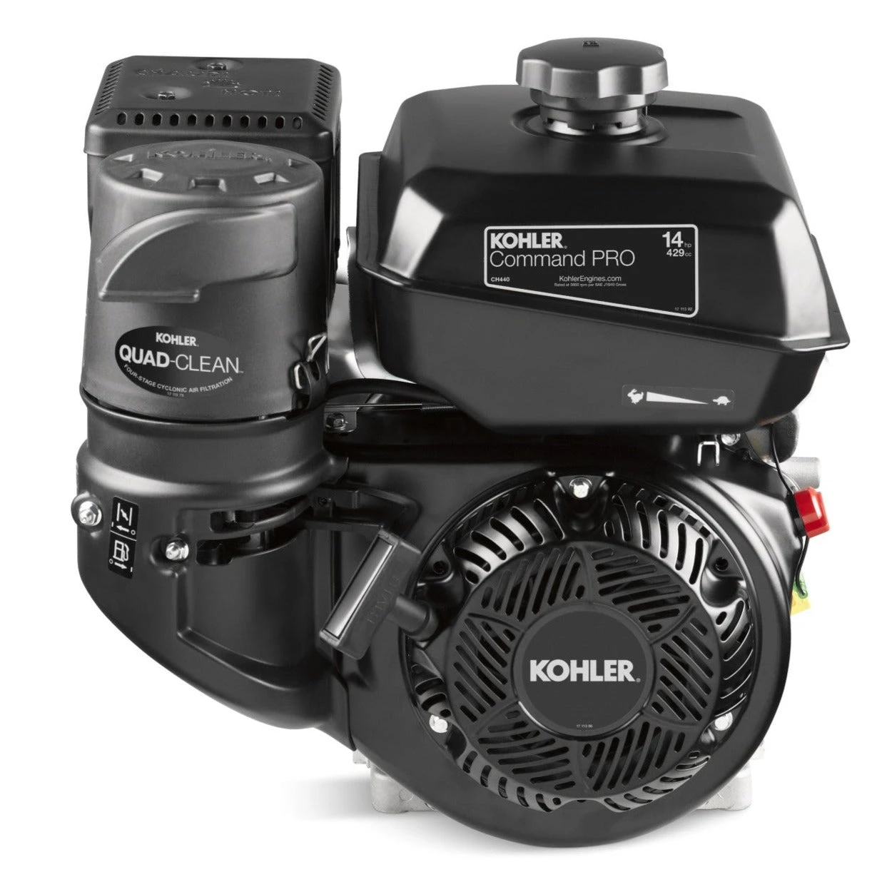 Kohler 14hp CH440 Command Pro Horizontal Shaft Enigne With Electric Start 1 Kohler 14hp CH440 Command Pro Horizontal Shaft Enigne With Electric Start