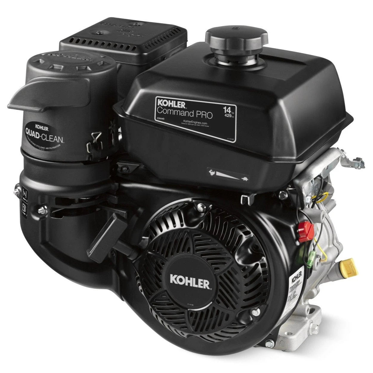 Kohler 14hp CH440 Command Pro Horizontal Shaft Enigne With Electric Start 2 Kohler 14hp CH440 Command Pro Horizontal Shaft Enigne With Electric Start - Image 2