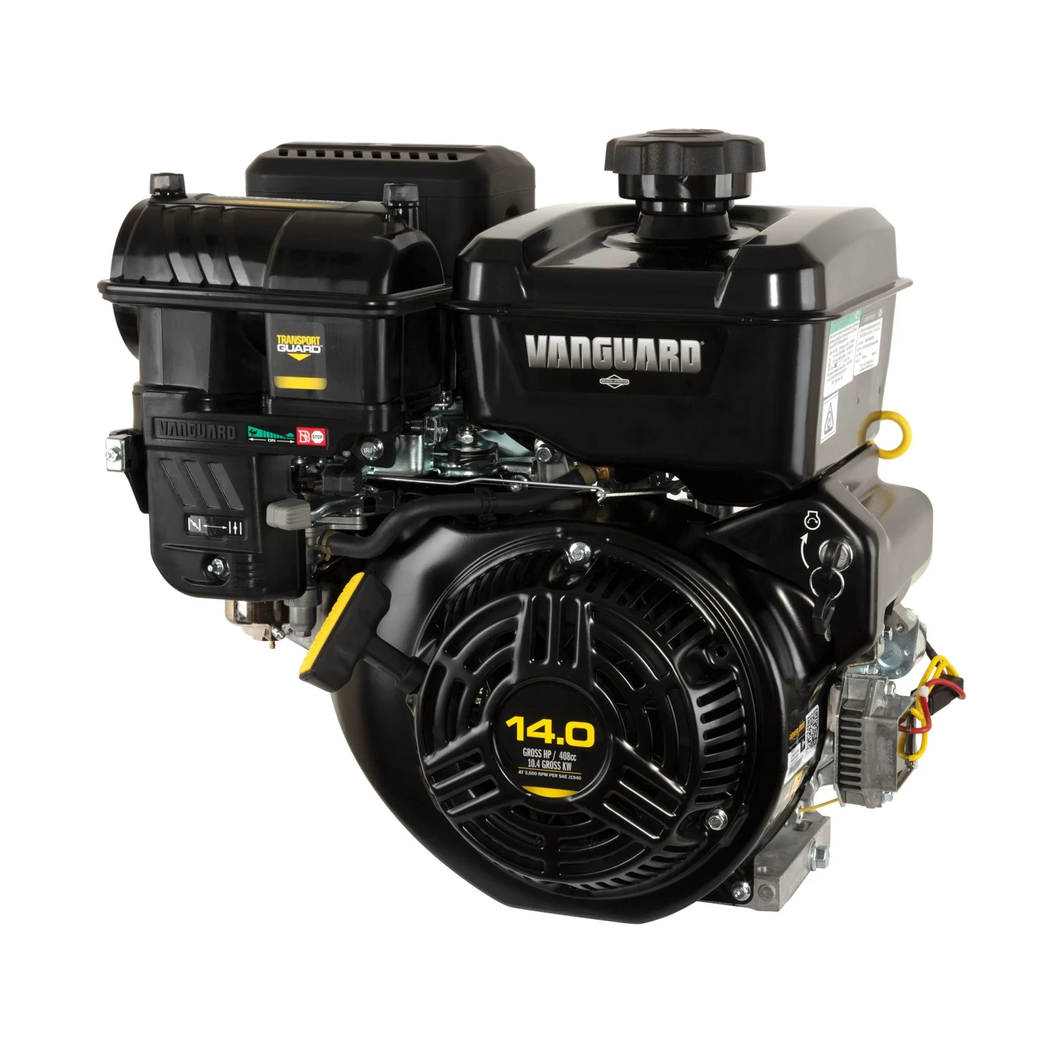 Briggs & Stratton 14hp Vanguard® Horizontal 1" Shaft Engine 25V3320 1 Briggs & Stratton 14hp Vanguard® Horizontal 1" Shaft Engine 25V3320
