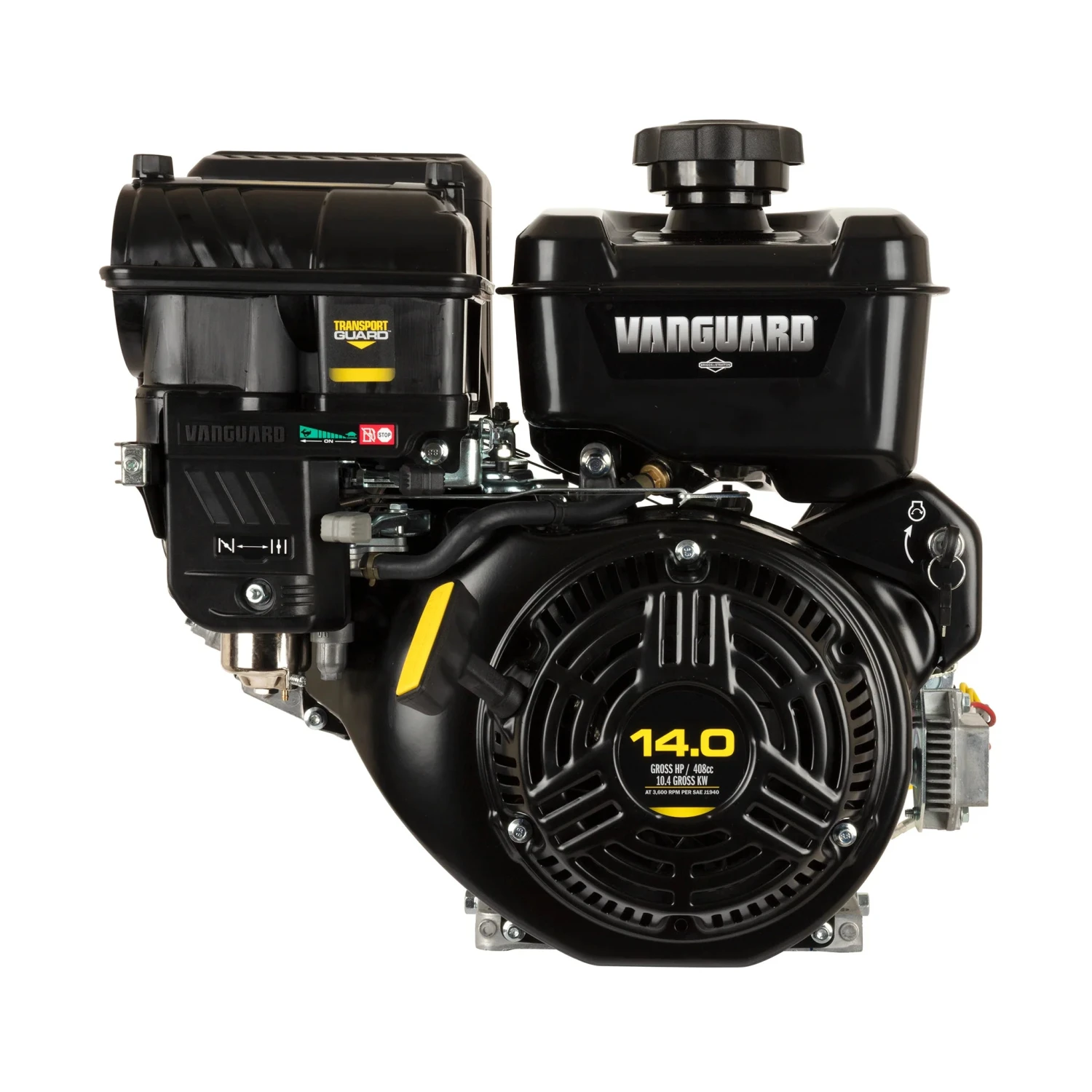 Briggs & Stratton 14hp Vanguard® Horizontal 1" Shaft Engine 25V3320 2 Briggs & Stratton 14hp Vanguard® Horizontal 1" Shaft Engine 25V3320 - Image 2