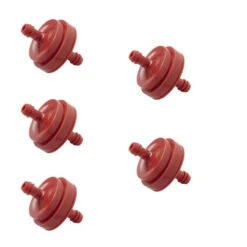 Briggs & Stratton 1/4" 150 Micron Fuel Filter Set Of (5) 298090S