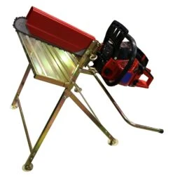 Universal Saw Holder Portable Non-Slip Heavy Duty Chainsaw Log Horse Trestle Work Table JM946 -Power Mowers nnnnn
