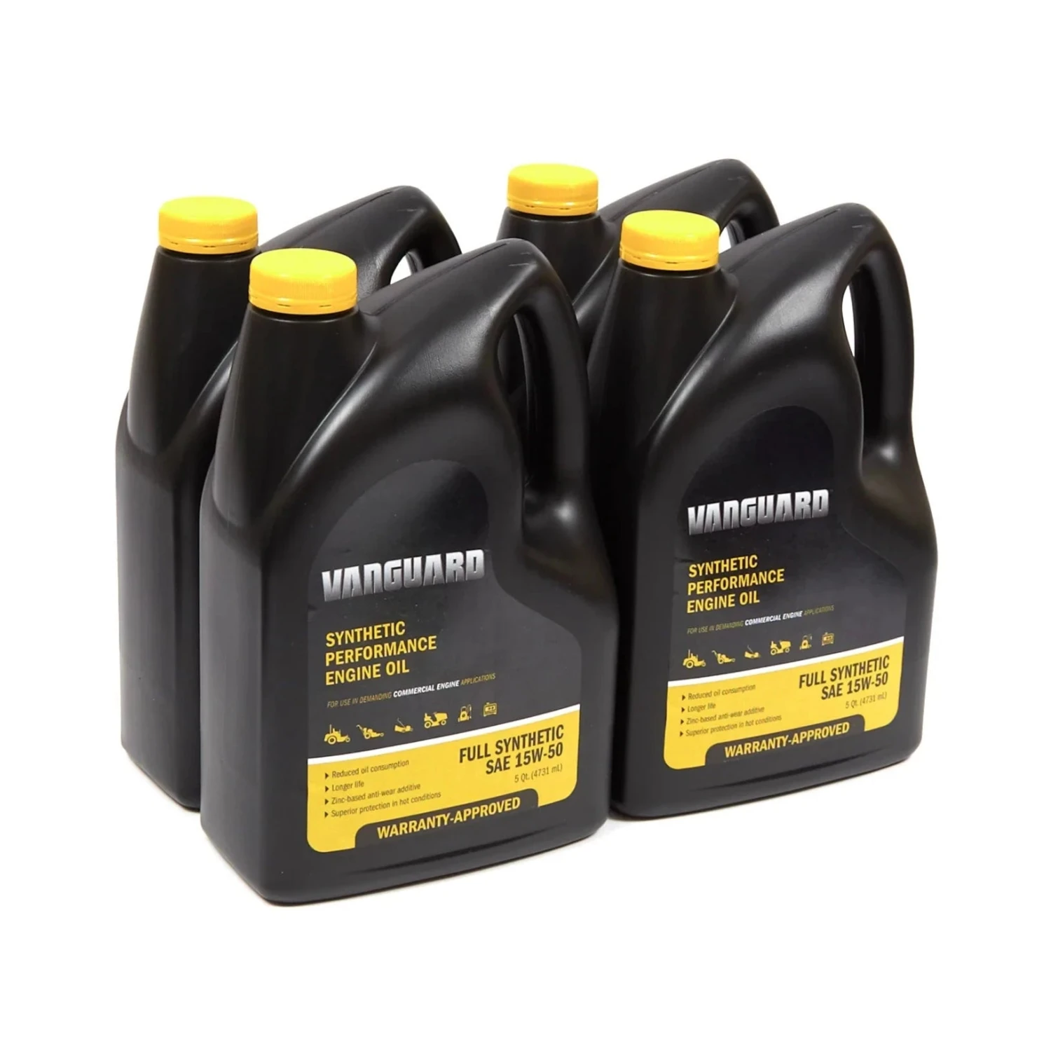 Vanguard 15W50 Full-Synthetic Performance Oil Pk Of (4) 4L 100170, 80136568 1 Vanguard 15W50 Full-Synthetic Performance Oil Pk Of (4) 4L 100170, 80136568