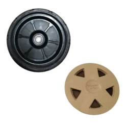 Victa Genuine 8" (200mm) Universal Plastic Wheel And Hub Cap Set CH87335A, CH86275A, CH87336A, CH87068A