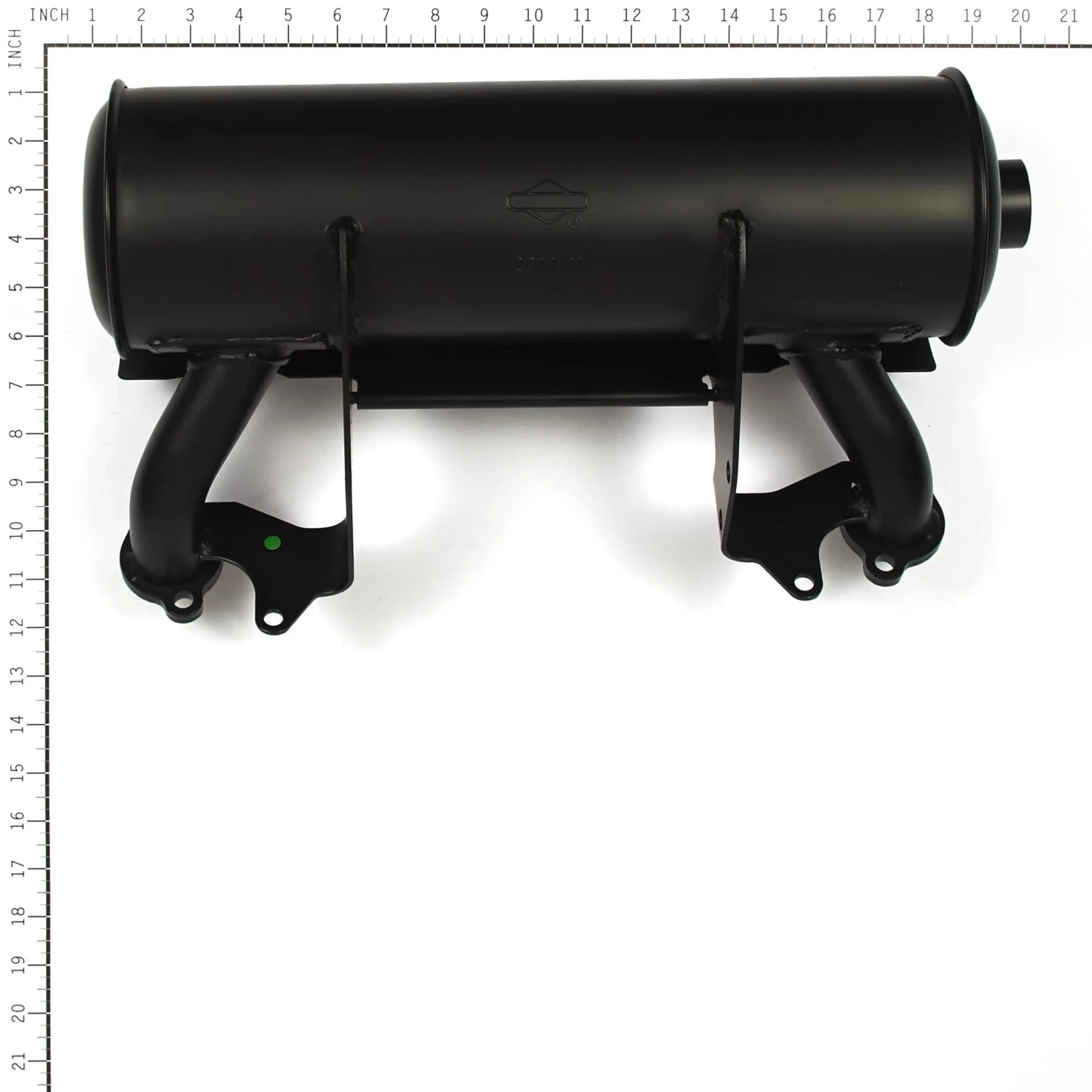 Briggs & Stratton 27-40hp Vanguard™ V-Twin High-Mount Oil Filer Side Exist Muffler 846819 2 Briggs & Stratton 27-40hp Vanguard™ V-Twin High-Mount Oil Filer Side Exist Muffler 846819 - Image 2
