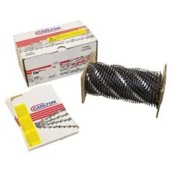 CARLTON® Saw Chain Loop .325" .050" Semi-Chisel K1C 25ft Bulk Roll