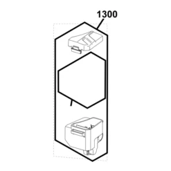 Yardking/Cheeta/Victa Filter-A/C Dual Stage Plastic Housing Assy. 80090532