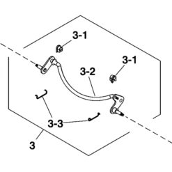 Yardking/Cheeta/Victa Genuine Front Axle Assy. And Hardware Kit CH87733A